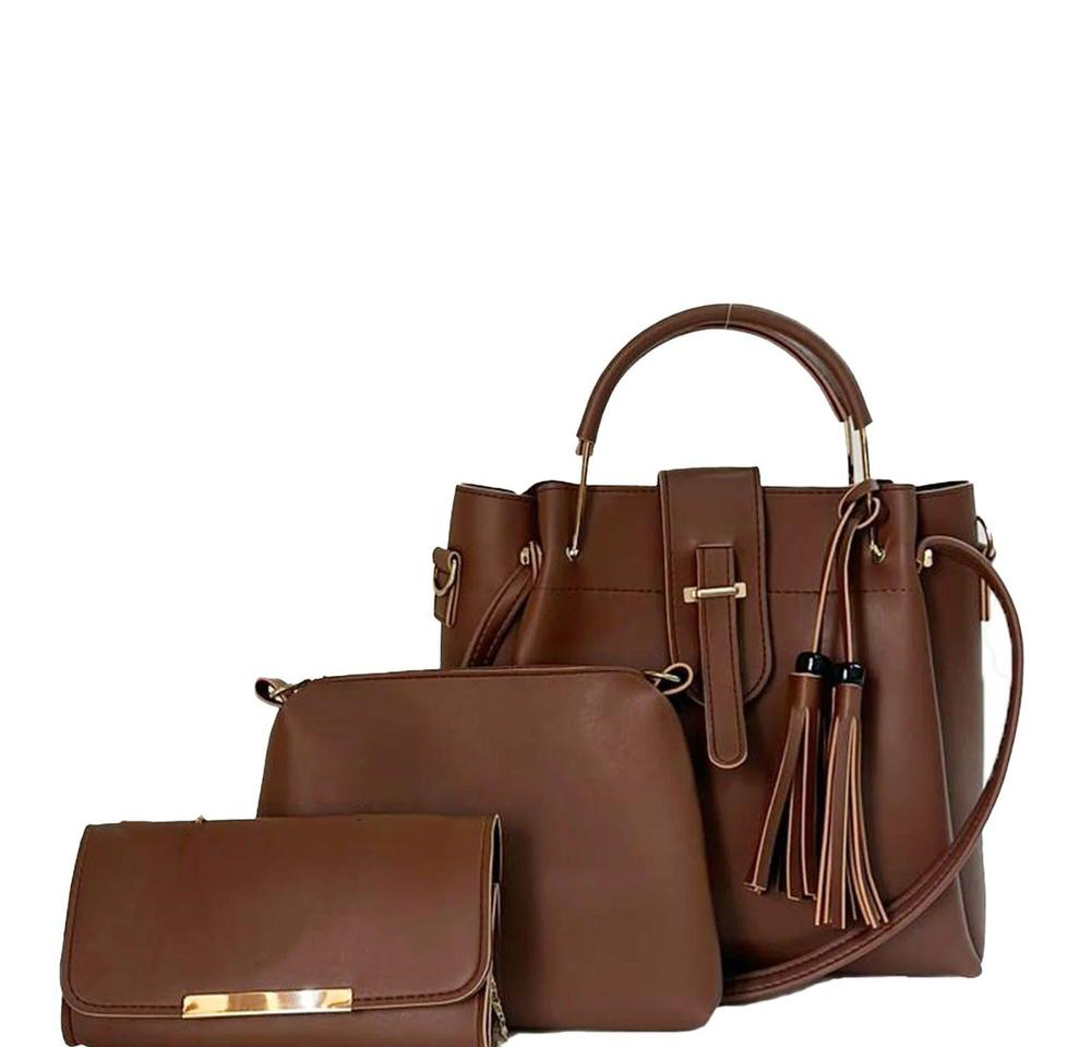 3Pcs Women's Pu Handbags