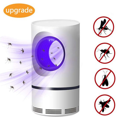 5W Inhaled Electric Fly Bug Zapper Mosquito Insect Killer LED Light Trap Pest Control Lamp